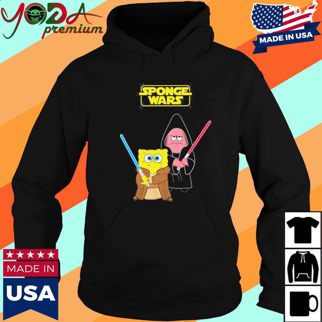 Sponge Wars Star Wars Sponge Square Pants Shirt Hoodie