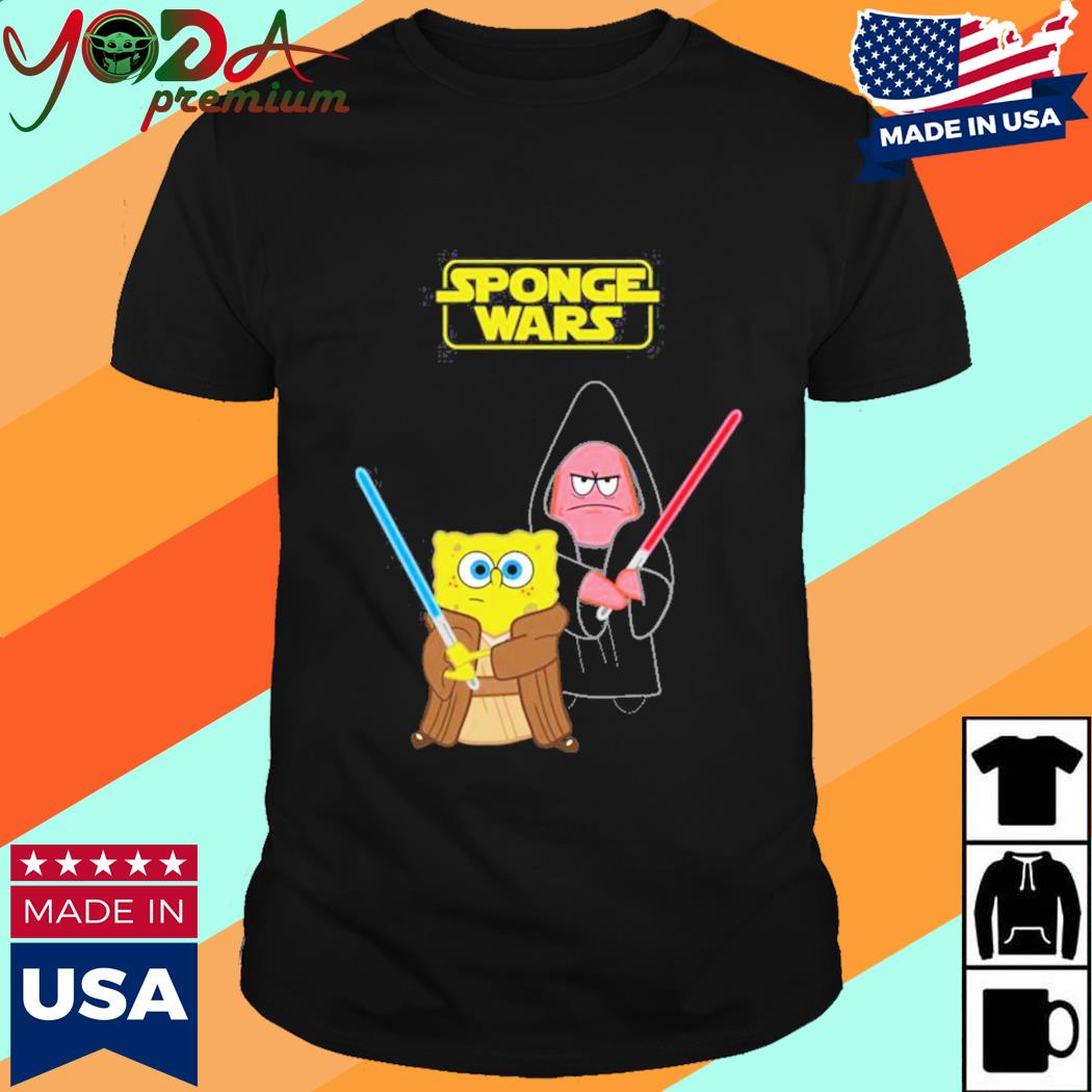 Sponge Wars Star Wars Sponge Square Pants Shirt
