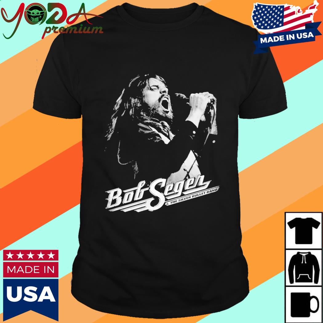 The Legend Bob Rock And Roll The Silver Seger Bullet Band Shirt