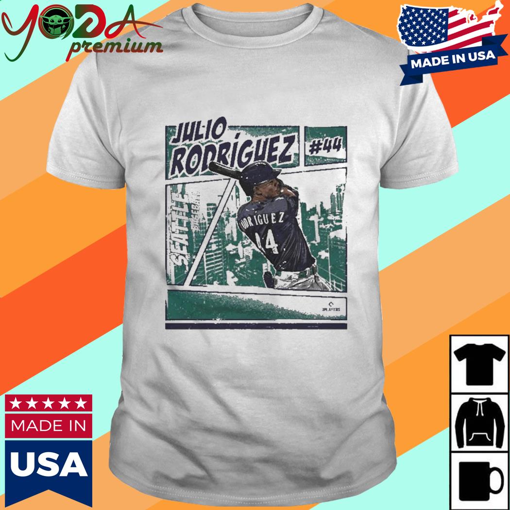 Official Julio Rodriguez Seattle Baseball Comic Shirt