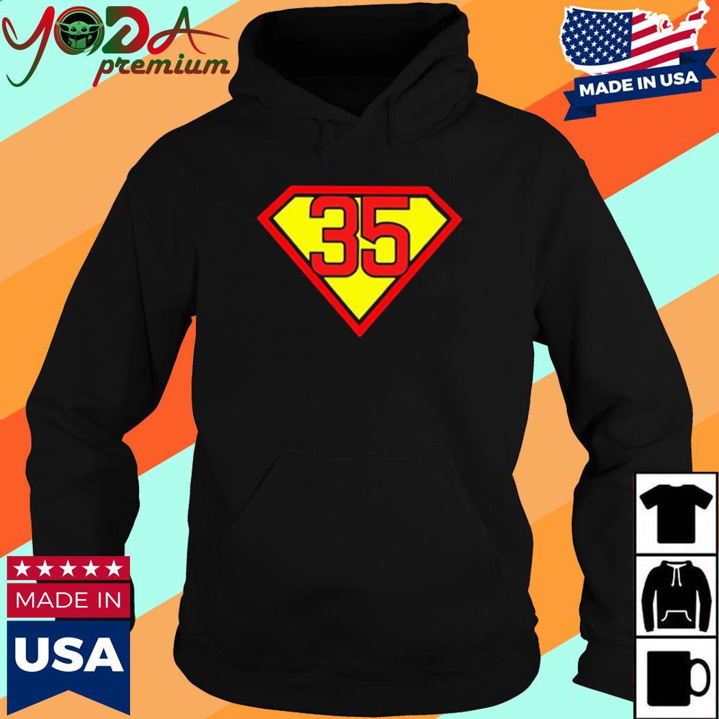 Official Justin Steele Superman 35 Shirt Hoodie