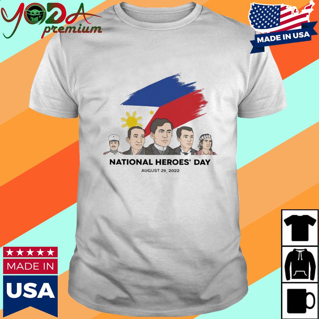 Official National Heroes Day August 29 2022 Shirt