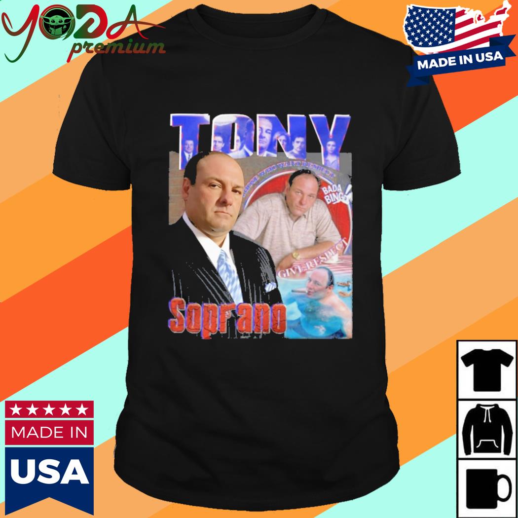 Official Tony Soprano Those Who Want Resspect Give Respect Shirt