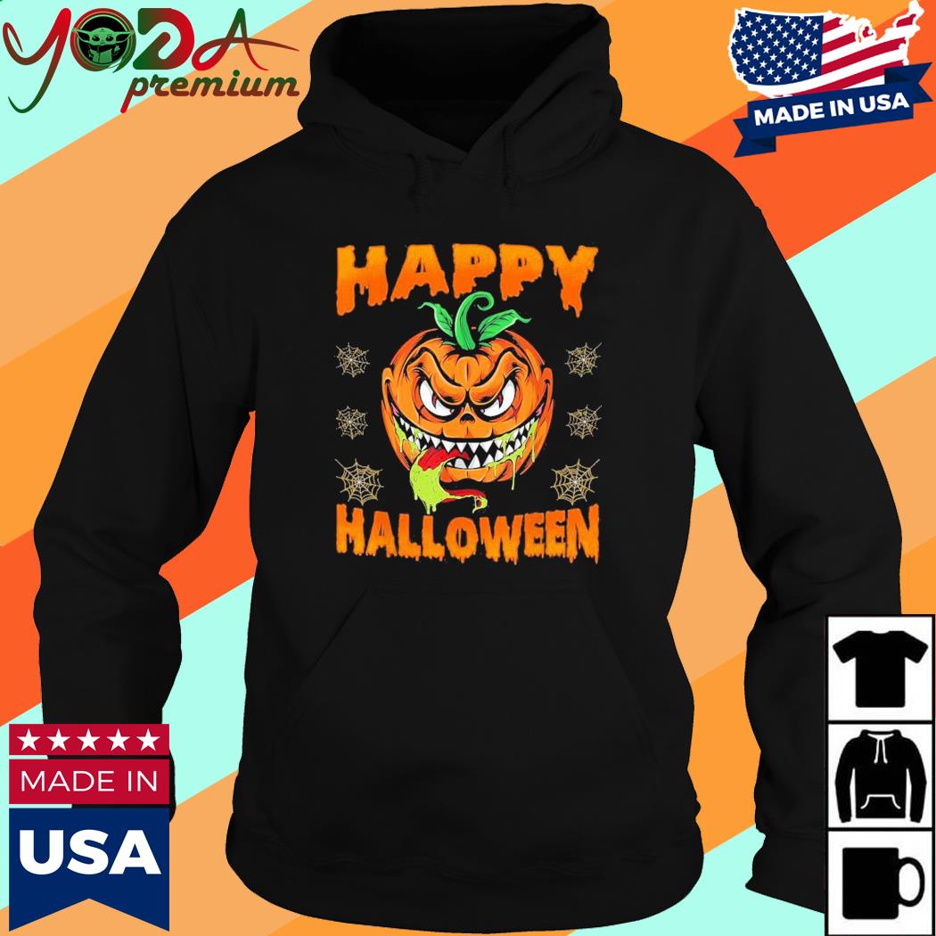 Official Trick Or Treat Jack O Lantern Pumpkin Happy Halloween Shirt Hoodie