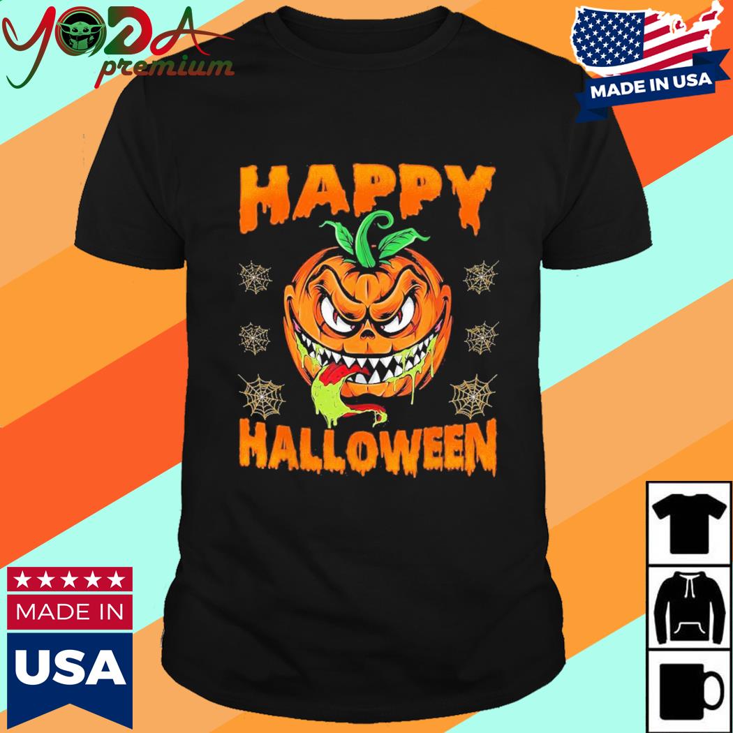 Official Trick Or Treat Jack O Lantern Pumpkin Happy Halloween Shirt